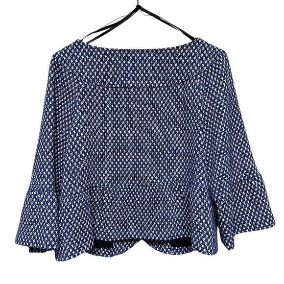 AGB Wool Blend Houndstooth Jacket - Size: 10 - Picture 5 of 6